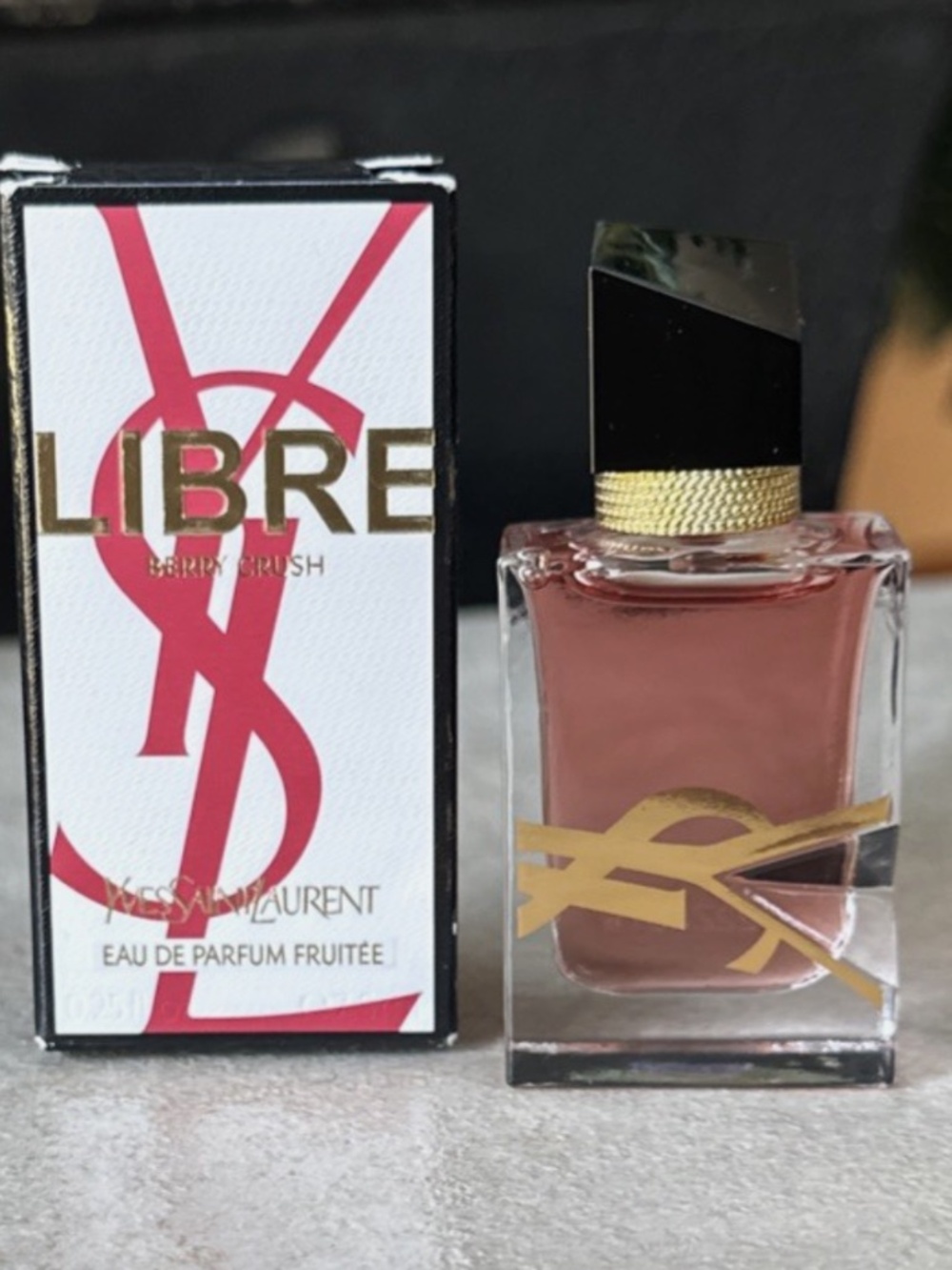 YSL Yves Saint Laurent New Release LIBRE Berry Crush 7.5 Ml Mini Dabber ~ Boxed